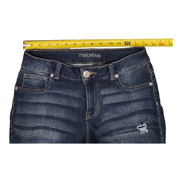 Maurices Women's Ripped Jeggings, Stretch, Size S Short - Picture 7 of 10